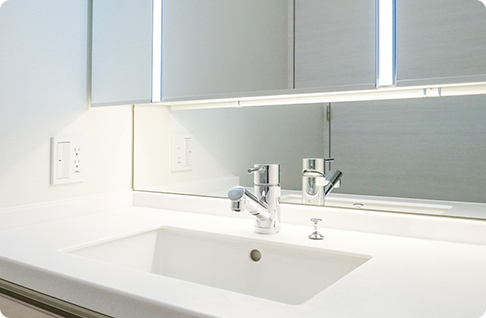 水まわりの掃除に